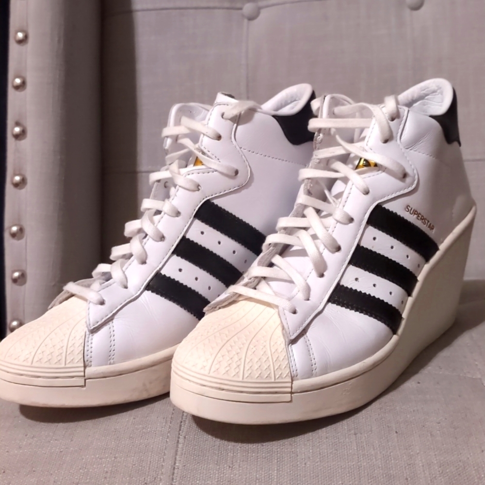 adidas Originals Superstar Ellure Wedge Shoes